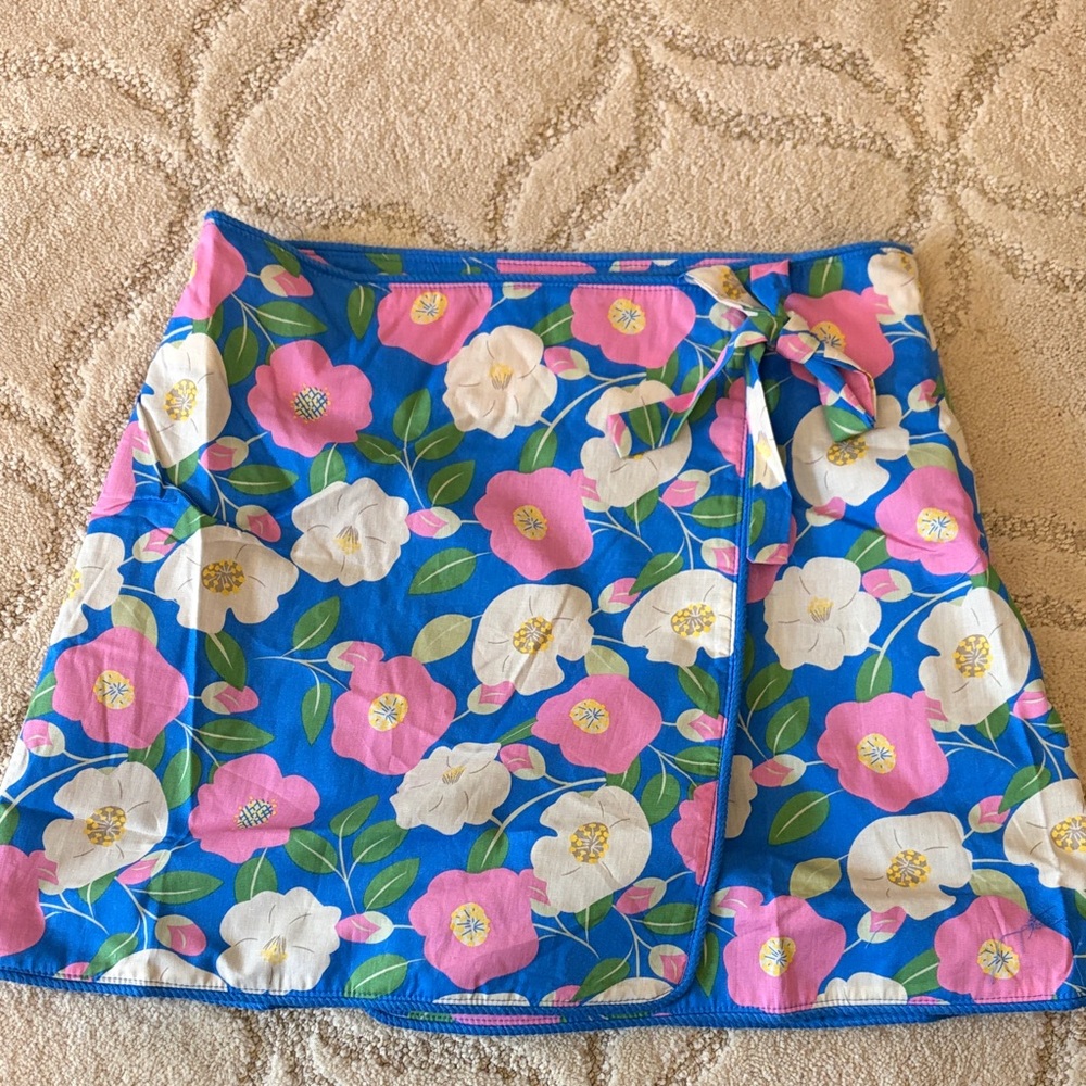 Floral Wrap Mini Skirt - Shop the Mint - Size 10/12 - NWT